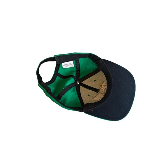 Team Kool Green Racing Cap 100% Cotton Adjustable Strap Made In Canada Green & E - Picture 4 of 5